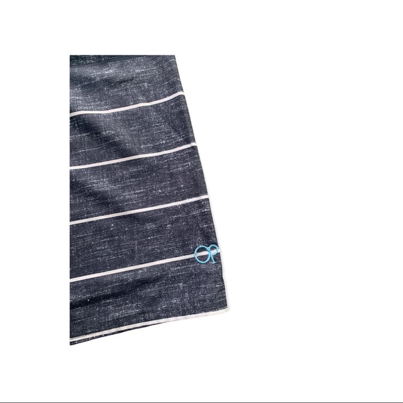 Ocean Pacific “OP” Men’s Striped Boardshorts Size 32 - Picture 3 of 4